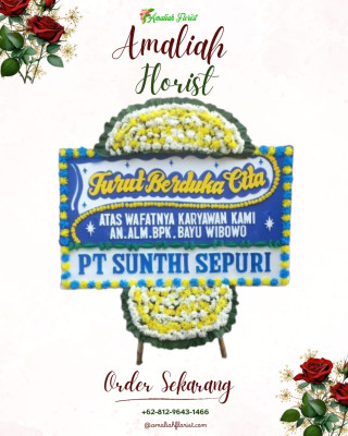 Papan Bunga Duka di Molas