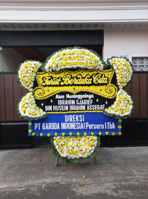 Papan Bunga Duka di Molas