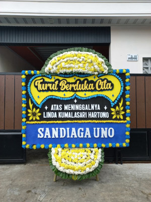 Papan Bunga Duka di Molas